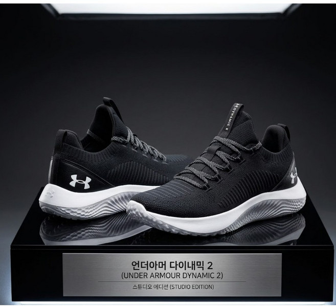 [언더아머_스포츠] 기능성 전문 트레이닝화 운동화 남성 TM3028076 헬스화 러닝화 가볍고 민첩한 움직임 안정적인 지지력 Flow Dynamic 프로 선수처럼 훈련하세요