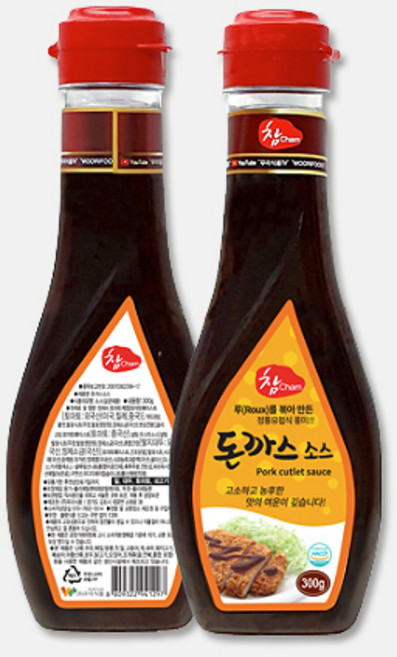 우리식품 참 돈까스 소스 300g 1박스 돈가스