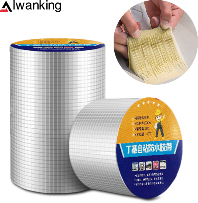 Ataasha 방수테이프 독일 초강력 접착 보수 테이프, 10cmx5m 2개