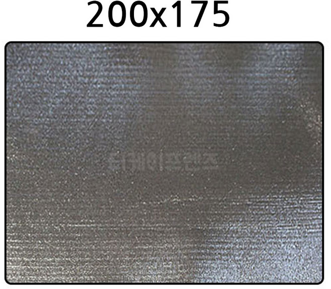 방수 은박 돗자리 휴대용 캠핑 피크닉 야외 매트, 실버