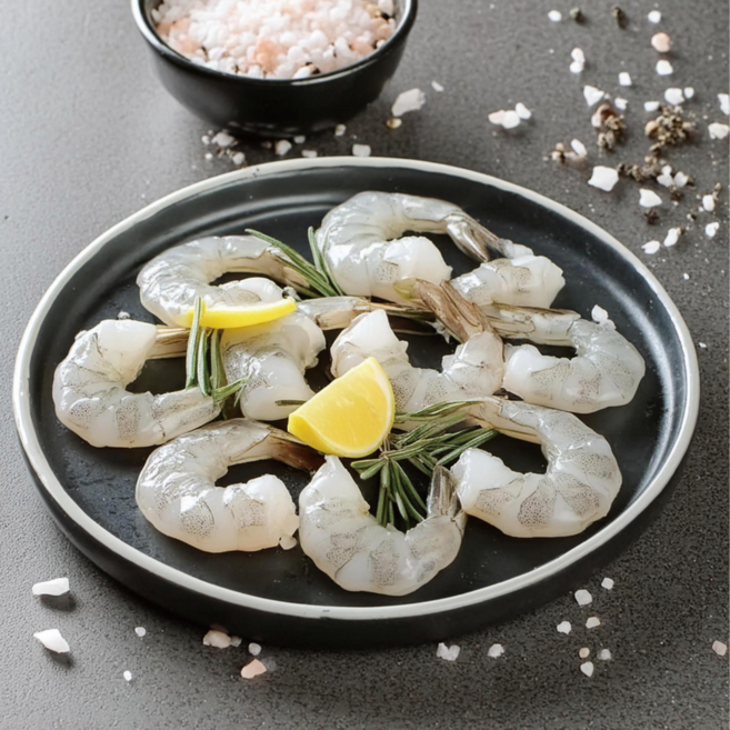 냉동 새우살 칵테일새우(31~40) 깐새우 900g x 10팩 / 팩당 60-80미 감바스 깐새우장, 10개
