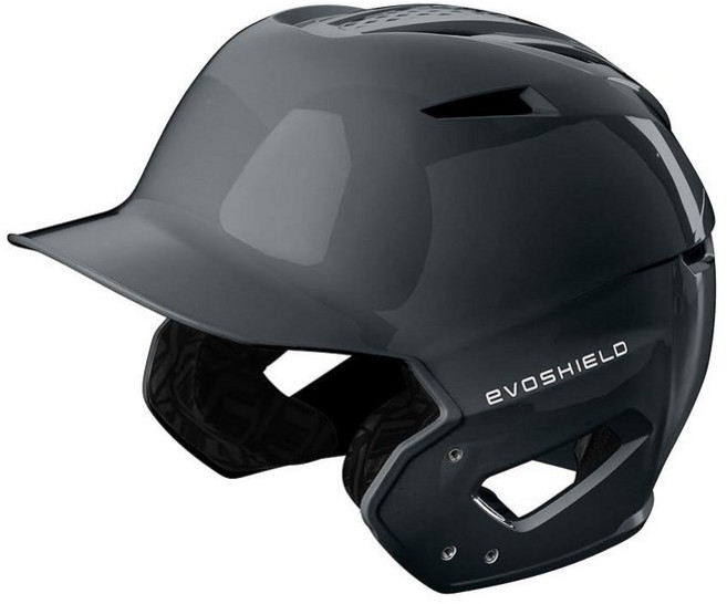 EvoShield 에보쉴드 XVT 2.0 글로스 배팅 헬멧 블랙 XS 199128, 광택, 차콜