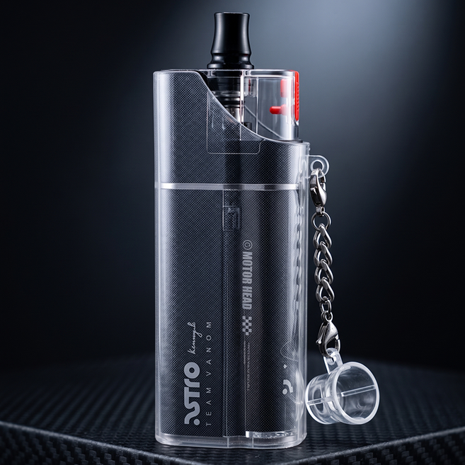 헤스티유 전자담배 TPU 케이스 아스트로 MK3 호환용, 1개, 투명