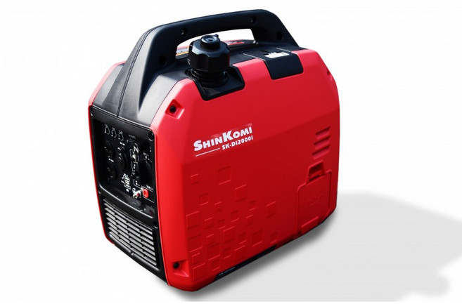 SHIN KOMI型鋼力變頻微靜音發電機3800W SK-DI4000i&DI2000i 2000w夜市擺攤 露營停電地震, 1個, SK-D2000i