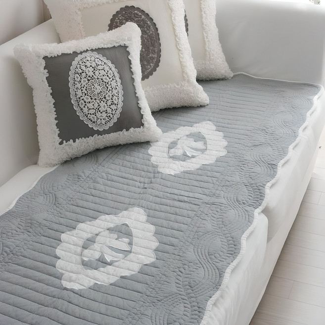 앤코튼 목화솜 러블리 퀄팅 북유럽 고급 쇼파패드