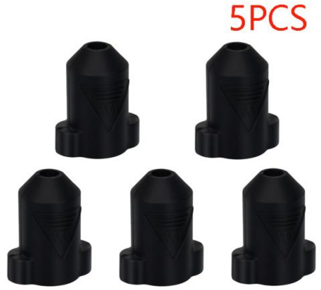 업데이트된 핫엔드 키트 바이메탈 K1 핫엔드 크리얼리티 K1K1 MAX 세라믹 히팅 블록 키트 300 ° 크리에이티 엔더 3 V3 KE용 C 익스트루더, 5PCS Black Socks