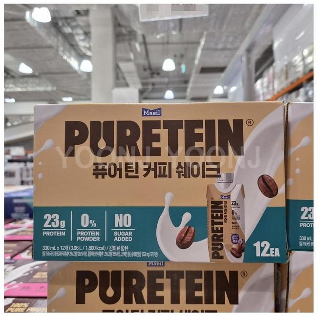 PURETEIN 퓨어틴 프로틴 커피쉐이크 330ML X 12팩 PURETEIN COFFEE 330MLX12