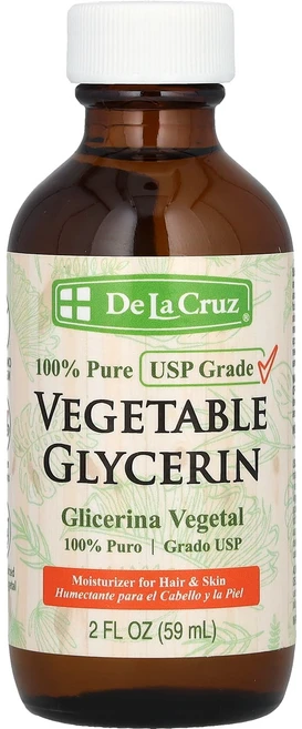 몸관리하세요 겨울입니다 De La Cruz 100% 순수 식물성 글리세린 59ml(2fl oz) 특별관리진행, DeLaCruz100순수식물성글리세린59ml2floz - 쿠팡
