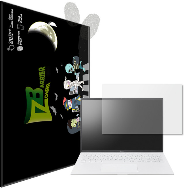LG 그램 2021 16Z90P 16ZD90P 저반사 액정보호필름, 1개