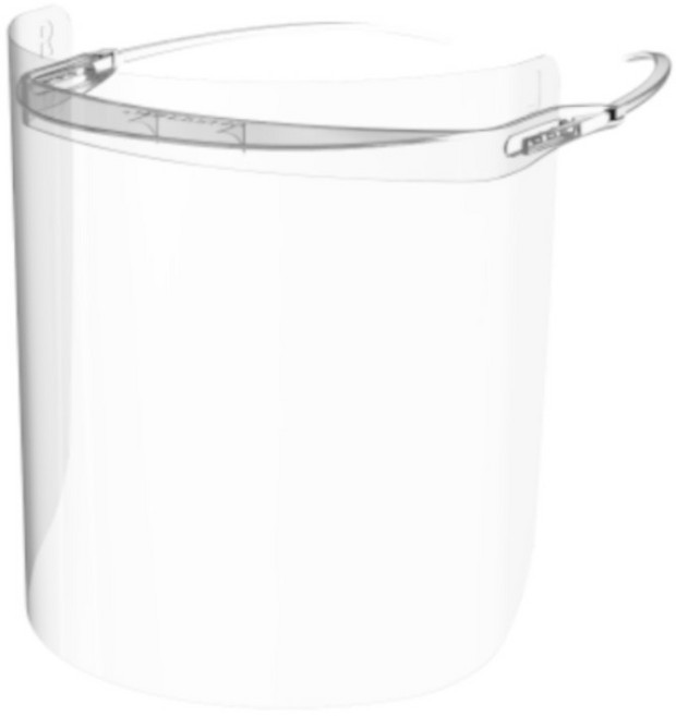 나노블라인드 페이스 쉴드, 본상품, 혼합색상, 1개, 1개입