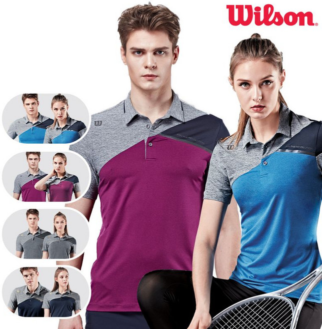 윌슨 카라넥 반팔티 5241-5248 배드민턴복 단체복