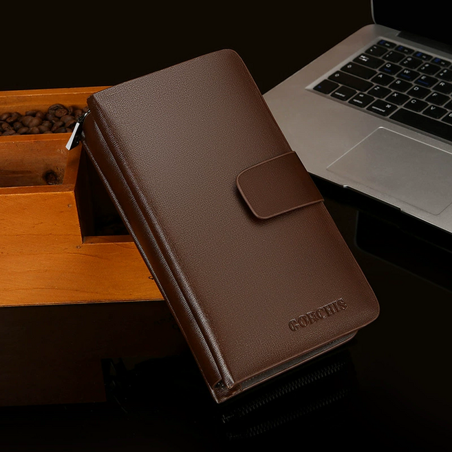 남성 프리미엄 심플 장지갑 클러치백 2508