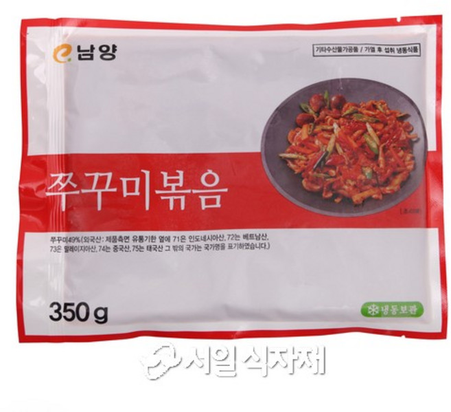 냠냠 쭈꾸미볶음, 10개, 350g