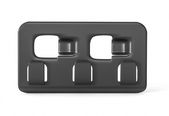 [Vihimai]테슬라 모델 Y 후면 트렁크 후크 테슬라 모델 Y 액세서리 2021-2025 후면 트렁크 편의 후크, 검은색, 1개