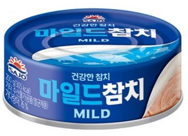 사조 마일드 참치 안심따개, 200g, 20개