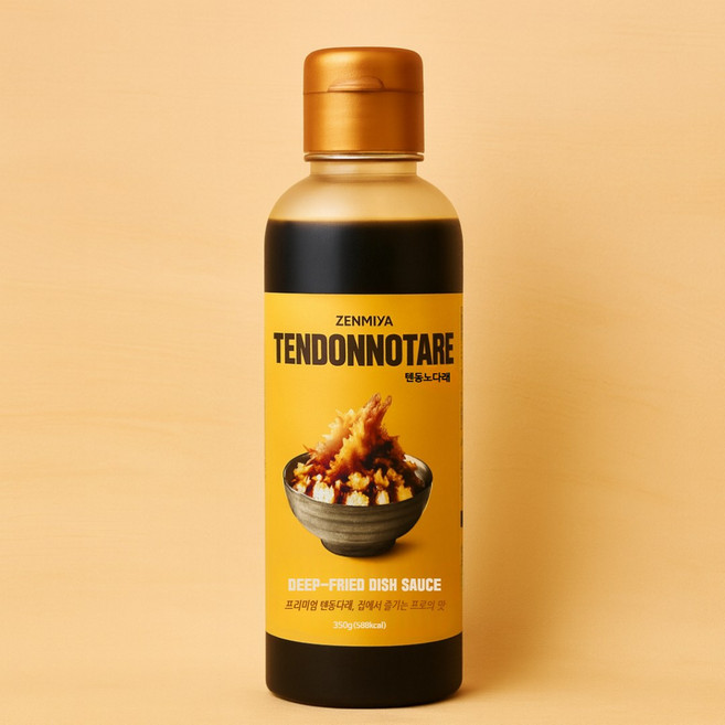 텐동 다래 일본식 튀김 덮밥 소스 덴뿌라 돈부리 부타동, 2개, 350g