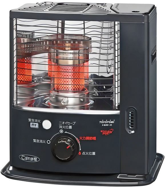 석유 난로 블랙 RSX-23N 캠핑 토요토미, 기본