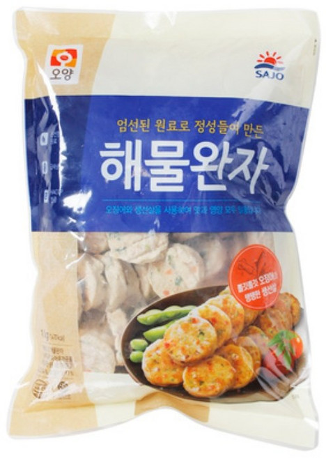 사조오양 오양 해물완자, 1kg, 27개