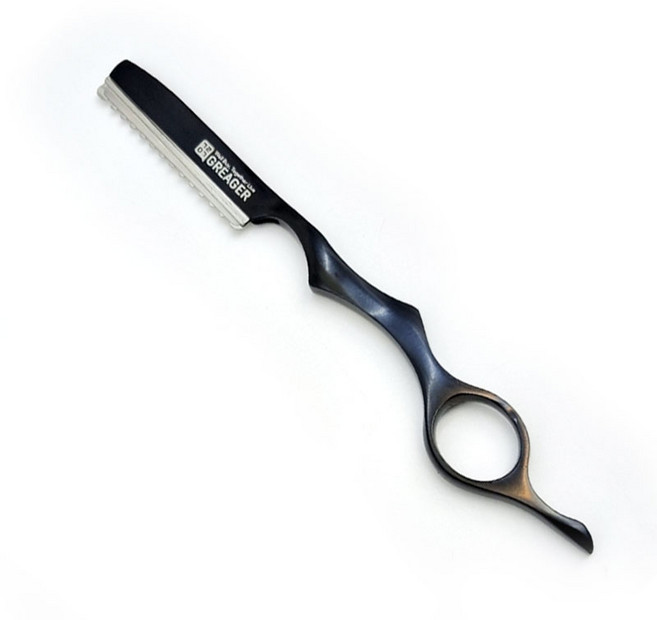 [그레이거] 헤어디자이너 매직컬러 스타일링 레자기 GR-6C 블랙, 1개