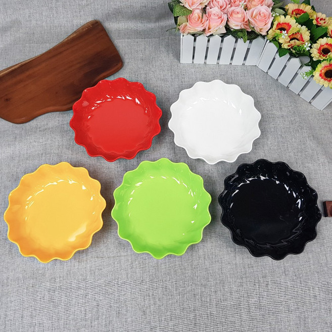 컬러 멜라민 딤플 낮은 쉘 볼 BB 화채 황도, 컬러멜라민 딤플낮은쉘볼중 G-4072, 연두, 1개