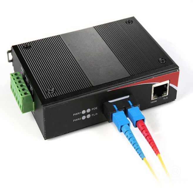 이더넷 원거리연결 광변환기 싱글모드 UTP연결 광전송장치 산업용 모듈