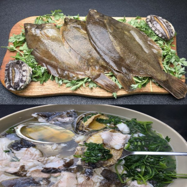 국산 도다리 쑥국 자연산 프리미엄 산지직송, 5개, 1.3kg