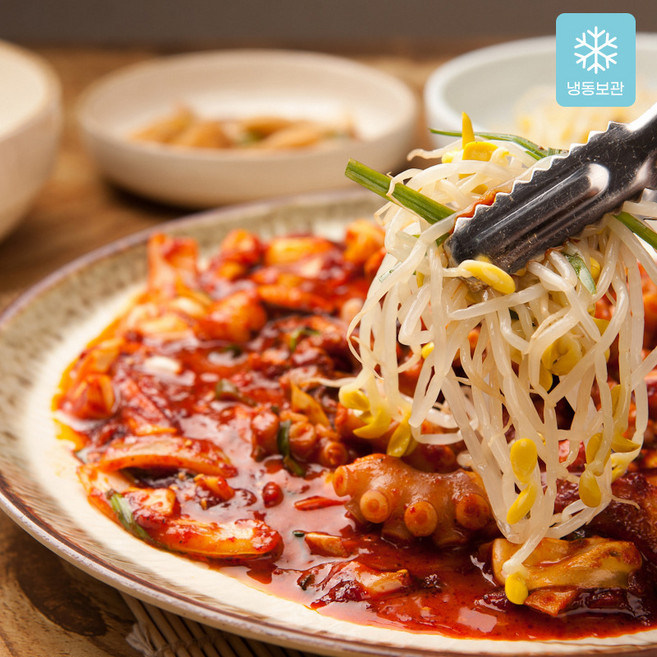 원효 매콤생낙지무침 반찬 덮밥 캠핑요리, 4개, 160g