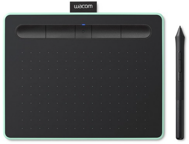 와콤 인튜어스 중형 블루투스 타블렛 CTL-6100WL, CTL-6100WL-GREEN, GREEN 피스타치오그린