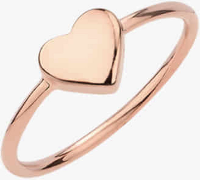 골드앤디어 플럼프 심플 하트 반지