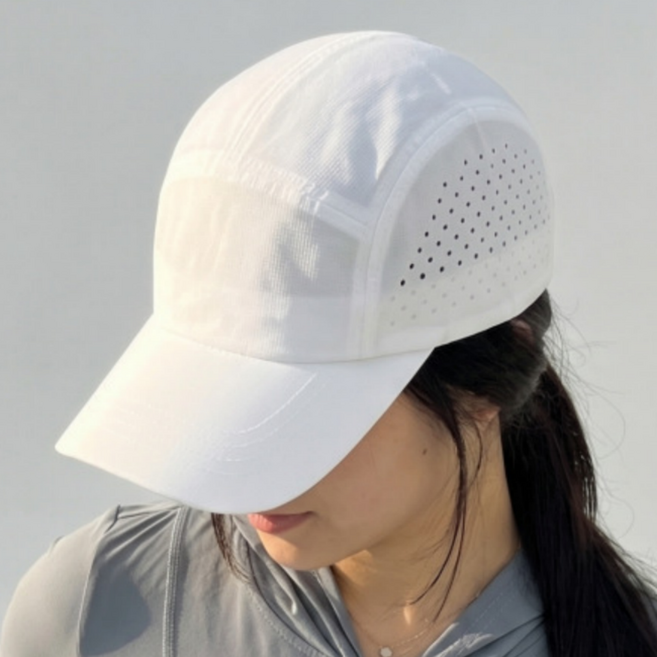 디베일 러닝 볼캡 초경량 대두 메쉬 모자