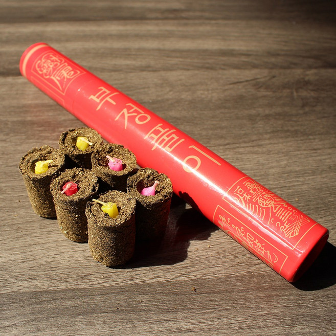 영통 부정풀이 쑥뜸 액운치기 부정치기 부정쑥 액땜 이사쑥 기도 법당 불교용품, 1개, 단일