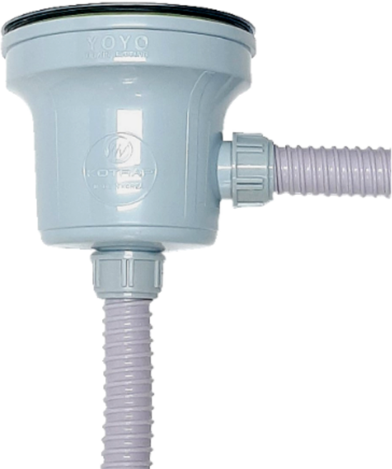 싱크대 대형 배수구세트 스텐거름망 PP덮개 오버호스 45CM 오버플로우선택 하수구트랩, 대형 배수구 세트, 2. OF 고니, 1개