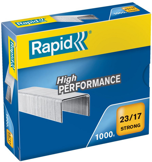 Rapid 23/17 제본스테플심 Strong 1000 pcs, 상세 설명 참조