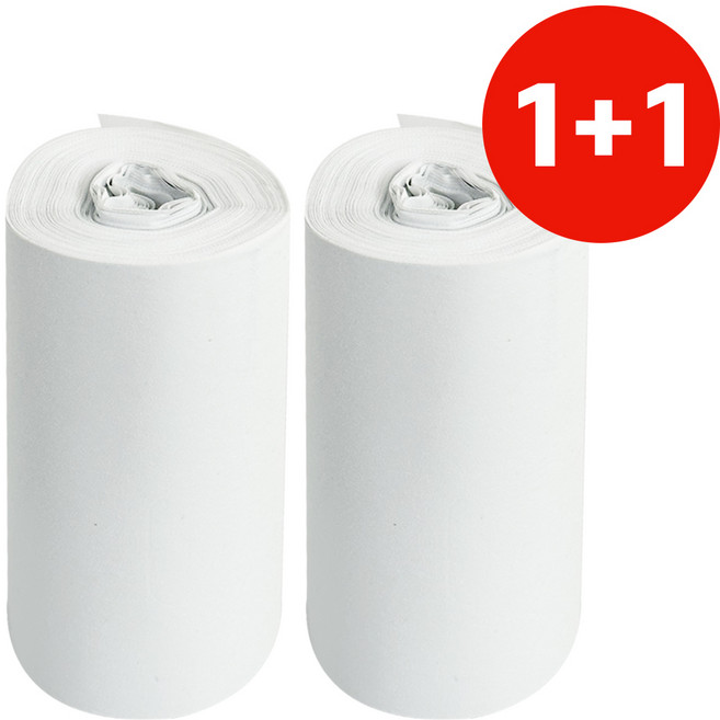 국산 1+1 PVC 에어컨 보온 매직테이프 (화이트) 배관 보온재 수도배관 배관테이프 백색 다용도 배관보호 마감 실외기 호스 파이프 보온 단열마감, 1세트