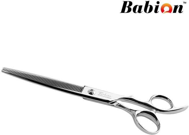 바비온 강아지 애견 미용 7인치 59발 1홈 틴닝 가위 P7059T1s, 1개