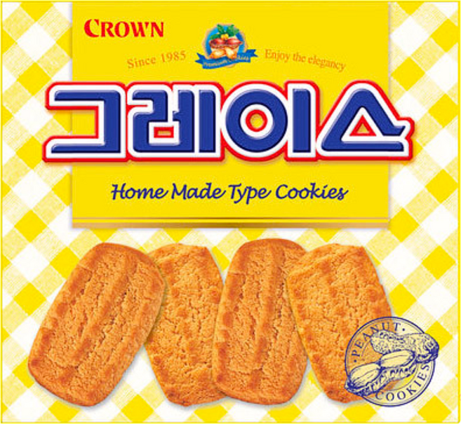 크라운 그레이스 비스켓, 298g, 1개