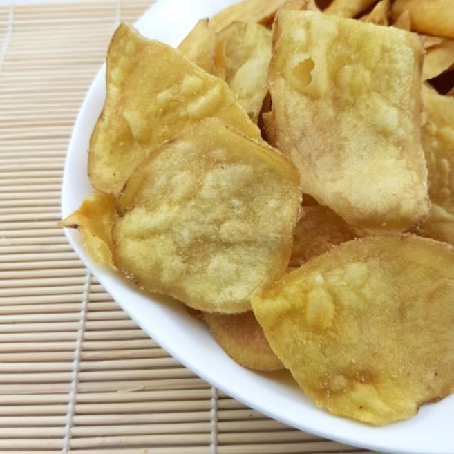 嘗甜頭 地瓜片 110克 古早味零食 傳統餅乾 餅乾, 1個, 9B-地瓜片 300公克, 300g