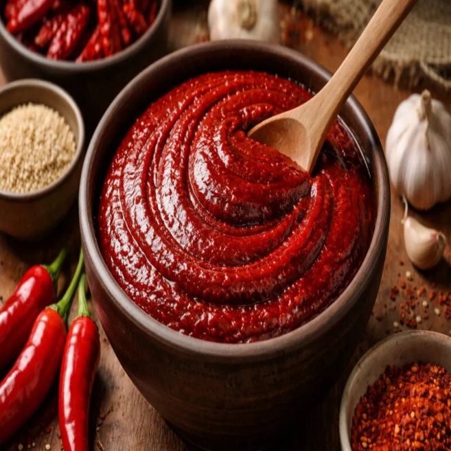 [우리마켓] 장을 짓다 100% 국내산 전통 재래식 맛있는 부석태 찹쌀 저당 저염 수제 찰고추장 집고추장, 1개, 450g