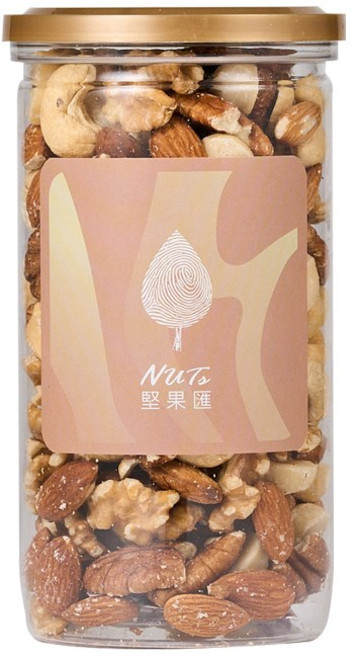 堅果匯NUTS 綜合堅果 全素 370g, 1個