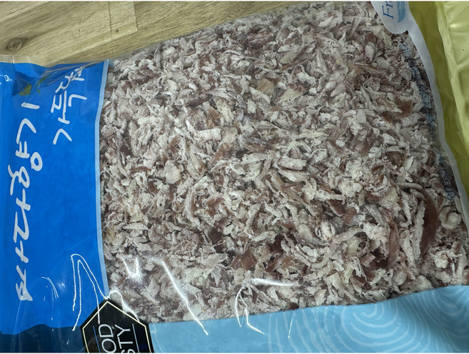 [태성건어물] 국내가공 참진미 떡가루 1kg 일미 오징어채 김밥용 업소용 중부시장, 1개