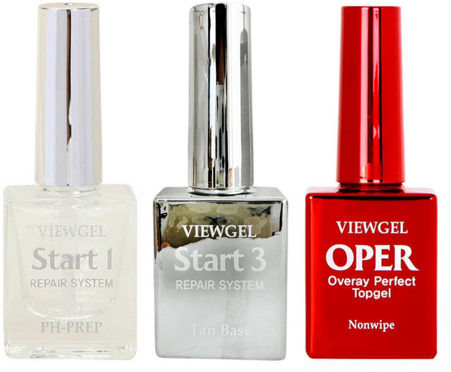 뷰젤 프렙 탄베이스 오빠탑젤 3종 기초젤, 1개, 30ml