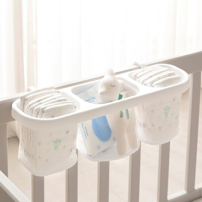 베이비룸 멀티바스켓 바구니, 흰색, 1개
