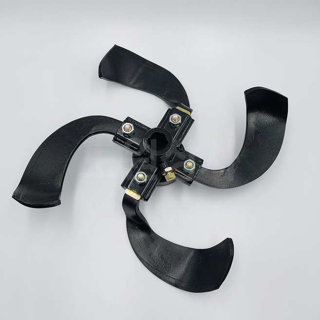 아세아 관리기 부품 구굴날 구굴기 4발 좌우세트 고랑25cm, 1세트