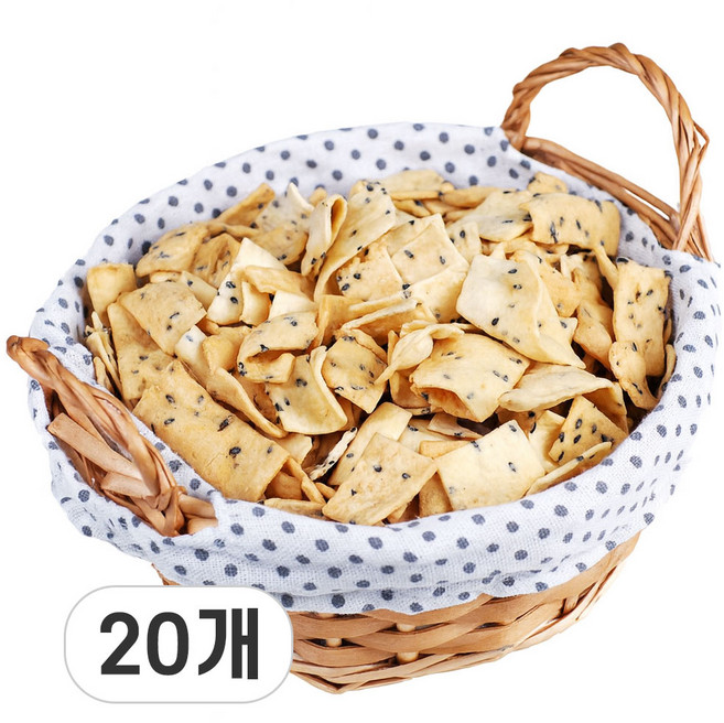 고소한 국산 우리콩 참 두부과자 이장님과자점, 50g, 20개