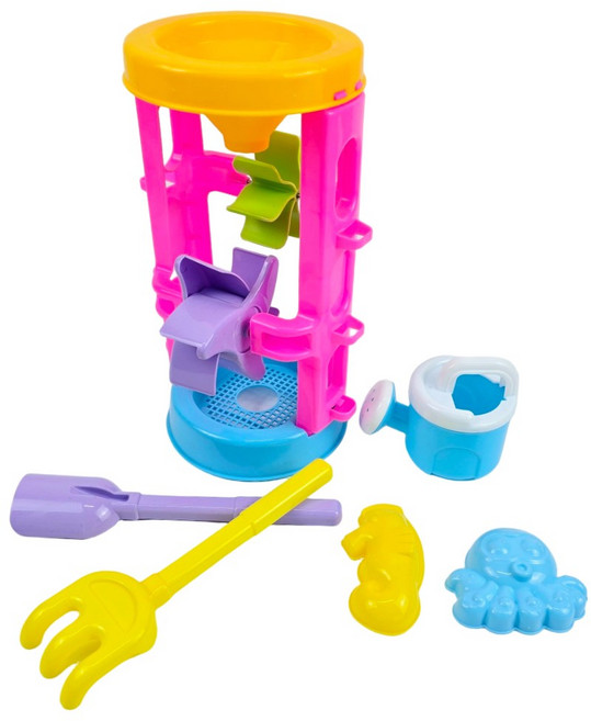 이신 바닷가 해변 물레방아 모래놀이 세트, 1개