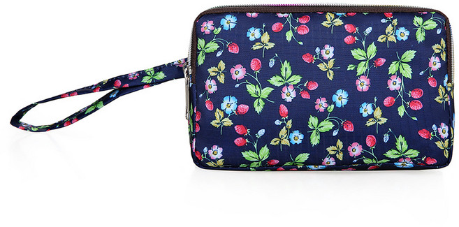 트리플 크로스 핸드폰 파우치 미니 파우치 여자 클러치 지갑 나일론 방수 손목