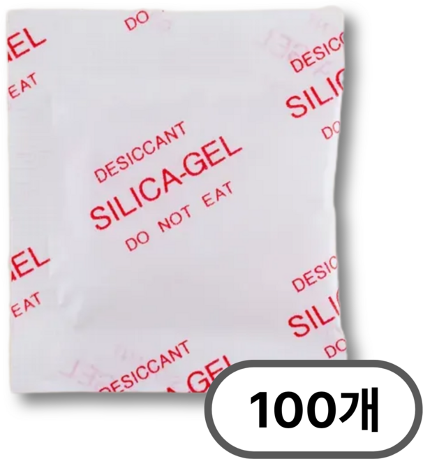 삼성겔 실리카겔 제습제 습기제거제 종이형, 100개, 1g