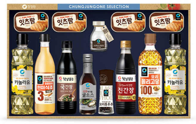 청정원 행복고급2호 설 선물세트 쇼핑백증정, 1개