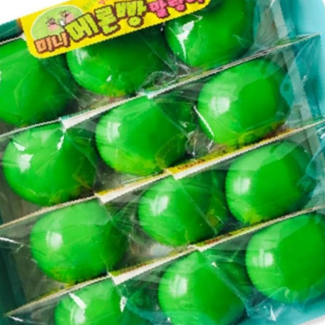 미니 메론빵 말랑이 1박스 12개입 스트레스볼 몰랑 모찌 슬랑이 말랑 쫀득 스퀴시 MD2026-TRC001, 1개