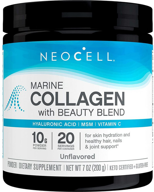 NeoCell Super Collagen Peptides Powder 네오셀 슈퍼 콜라겐 펩타이드 파우더 7oz 200g 1팩, 1통, 무향, 1개